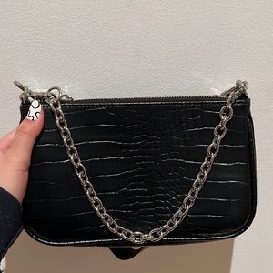 Urban Outfitters Baguette Bag in Black